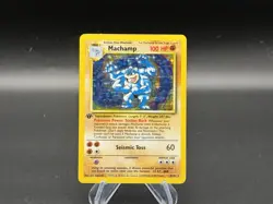 Machamp - 1st Edition Holo - 8/102 Base Set - Pokemon TCG - 1999 - Image 1