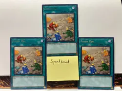 x3 Fossil Dig Rare 3x WISU-EN055 (Light Play 1st Ed) - Image 1