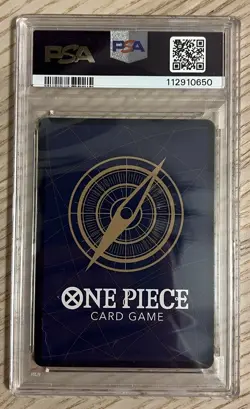 One Piece Shanks 2024 Japanese Emperors New World Alternate Art #OP09-004 PSA 9 - Image 2