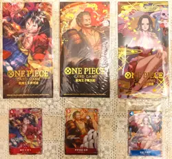 2023-2025 One Piece Card Lunar New Year Red Packet Hancock Luffy Zoro 3 Promo - Image 1