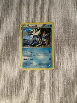 Pokemon TCG Emboar And Samurott Holo Cards Black And White Base Set LP - Image 2