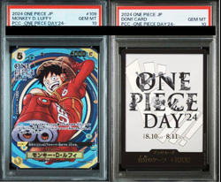 PSA 10 Set 2024 One Piece Monkey D Luffy One Piece Day'24 #109 Don!! Card Japan - Image 1