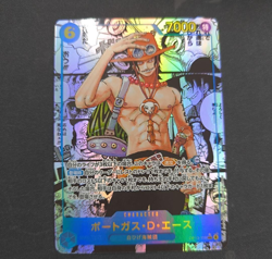 One Piece Card MANGA PORTGAS.D.ACE OP13-119 COMIC PARALLEL Japanese from JP 2025 - Image 1