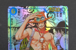 One Piece Card MANGA PORTGAS.D.ACE OP13-119 COMIC PARALLEL Japanese from JP 2025 - Image 3
