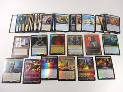 Magic The Gathering Card Lot of 50 Foils Rares Various Mixed AS-IS - Image 1