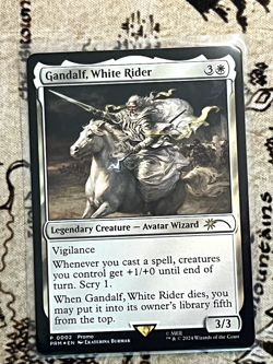 Gandalf, White Rider - Unique & Miscellaneous Promos - 2 - Lightly Played Foil - Image 1