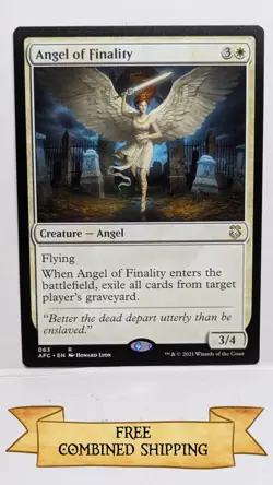 Angel of Finality Commander: Adventures in the Forgotten Realms Regular - Image 1
