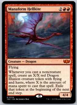 Manaform Hellkite M Commander: Tarkir: Dragonstorm 224 NM - Image 1