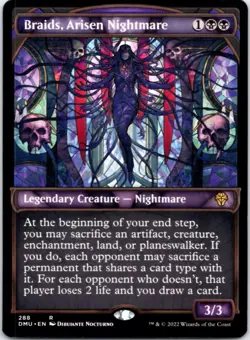 Braids, Arisen Nightmare (Showcase) Dominaria United, 288 NM - Image 1