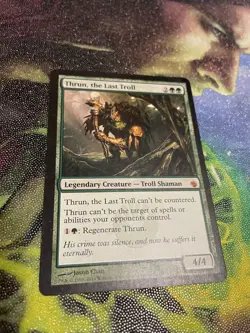 Thrun the Last Troll Mirrodin Besieged Mtg Magic Gathering - Image 1