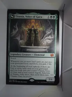 Magic The Gathering - Brothers' War - Titania, Voice of Gaea - 193/287 - Image 1
