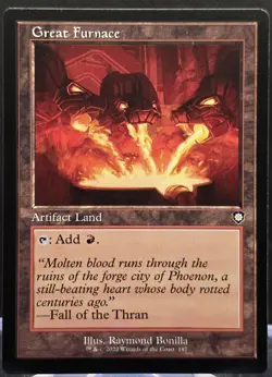 Great Furnace #187 Commander: The Brothers' War Retro Frame Regular Common - Image 1
