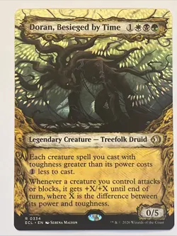 Doran, Besieged by Time - Showcase R MTG Lorwyn Eclipsed M/NM - Image 1