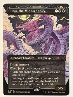 Junji, the Midnight Sky Secret Lair Countdown Encyclopedia Kit Non-Foil MTG NM - Image 1