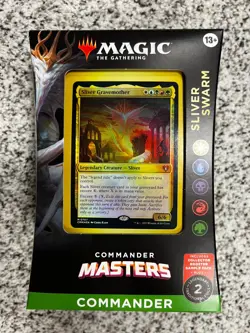 MTG Commander Masters Sliver Swarm Commander Deck New Factory Sealed - Image 1