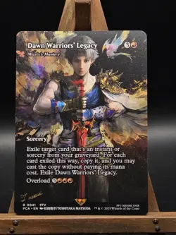 Dawn Warriors' Legacy - Mizzix's Mastery (Showcase) Final Fantasy--MTG--LP - Image 1