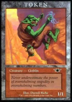 1x Goblin - 2003 Token - Player Rewards Promo Moderate Play, English Player Rewa - Image 1