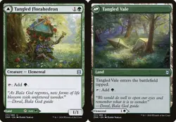 TANGLED FLORAHEDRON X 4 N/M ZENDIKAR RISING MAGIC THE GATHERING - Image 1