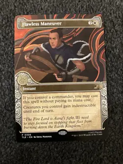 Magic MTG - Flawless Maneuver (Showcase) - Avatar: The Last Airbender - Image 1