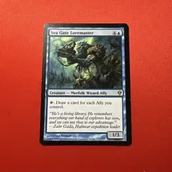 Sea Gate Loremaster Zendikar LP MTG - Image 1
