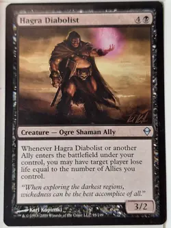 Hagra Diabolist- Zendikar - Magic the Gathering MTG Nice! - Image 1