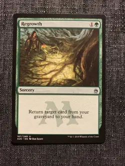 Regrowth | Masters 25 | NM | Magic The Gathering MTG - Image 1