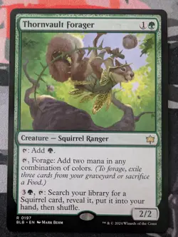 Thornvault Forager Bloomburrow Regular - NM #197 MTG BLB - Image 1