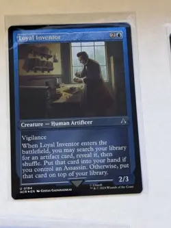 Loyal Inventor Foil Etched Assassin's Creed Foil #194 - Image 1