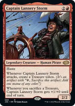 Captain Lannery Storm [Jumpstart 2022] Magic MTG - Image 1