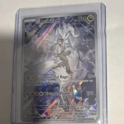 Pokemon N's Reshiram 167/159 Sv09 Illustration Rare Holo - Image 1