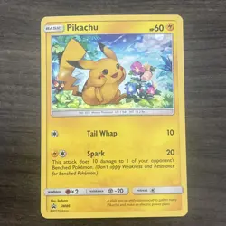 Pikachu Pokemon Promo SM86 Sm Holo *NM - Image 1