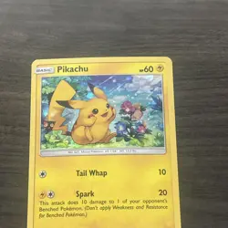 Pikachu Pokemon Promo SM86 Sm Holo *NM - Image 2