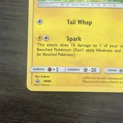 Pikachu Pokemon Promo SM86 Sm Holo *NM - Image 4