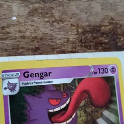 Pokemon Gengar 057/198 Holo Rare Miscut Trick or Trade Booster - Image 2