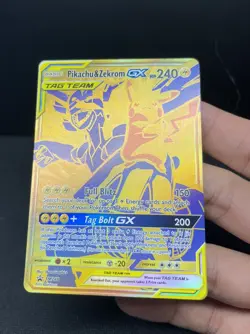 Pikachu & Zekrom GX Tag Team SM248 Promo Sun & Moon Pokemon 2021 - Image 4