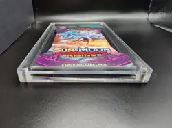 Pokemon Sleeved Booster Pack Acrylic Case! Fully Magnetic Closure! - Image 4