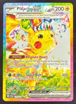 2024 Pokemon SV Surging Sparks - SSP EN #238/191 Pikachu Ex - Image 1