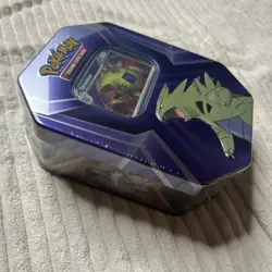 Pokemon TCG Tyranitar Triple Whammy Tin Factory Sealed - Image 4