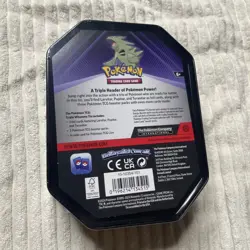 Pokemon TCG Tyranitar Triple Whammy Tin Factory Sealed - Image 5