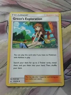 Pokemon: Green's Exploration - 175/214 - Uncommon Trainer - Unbroken Bonds - Image 1