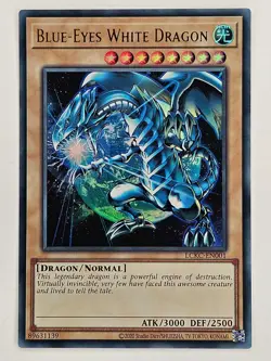 Yu Gi Oh - LCKC-EN001 Blue-Eyes White Dragon - Version 3 - Ultra Rare - Image 1