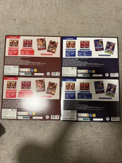 Lot of 4 One Piece 13 OP-13 Illustration Box V.5 and V.6 IN HAND SHIPS SAME DAY - Image 2
