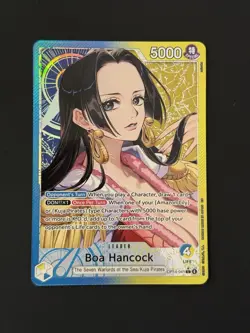 One Piece TCG OP14-041 Boa Hancock Alternate Art Leader NM English - Image 1