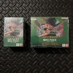 One Piece - Legacy of the Master (OP12) - Sealed Booster Box + Double Pack Lot - Image 1