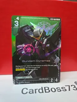 Gundam Dynames LR + ST07-005 TCG Trading Card ST07 - Image 2