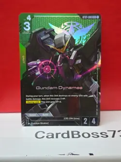 Gundam Dynames LR + ST07-005 TCG Trading Card ST07 - Image 4
