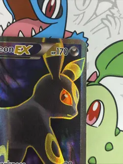 Pokemon TCG Fates Collide 2016 Full Art Holo Rare Card Umbreon EX 119/124 XY MP - Image 5