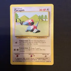 Porygon 39/102 1999 Base Set Regular Uncommon Card - Image 1
