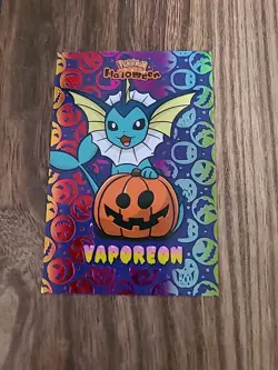 Vaporeon - Rainbow Holo Box Hit - Halloween Card Database - Pokemon - Image 1