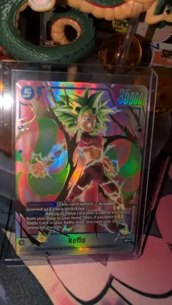 Kefla FB08-034 Alternate Art Saiyans Pride Dragon Ball English Card Fusion World - Image 1